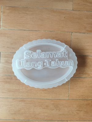 Cetakan Puding Selamat Ulang Tahun