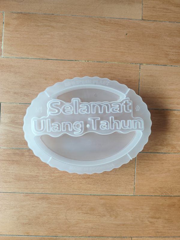Cetakan Puding Selamat Ulang Tahun